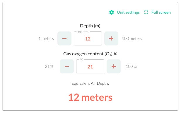 Oceanatik EAD Calculator